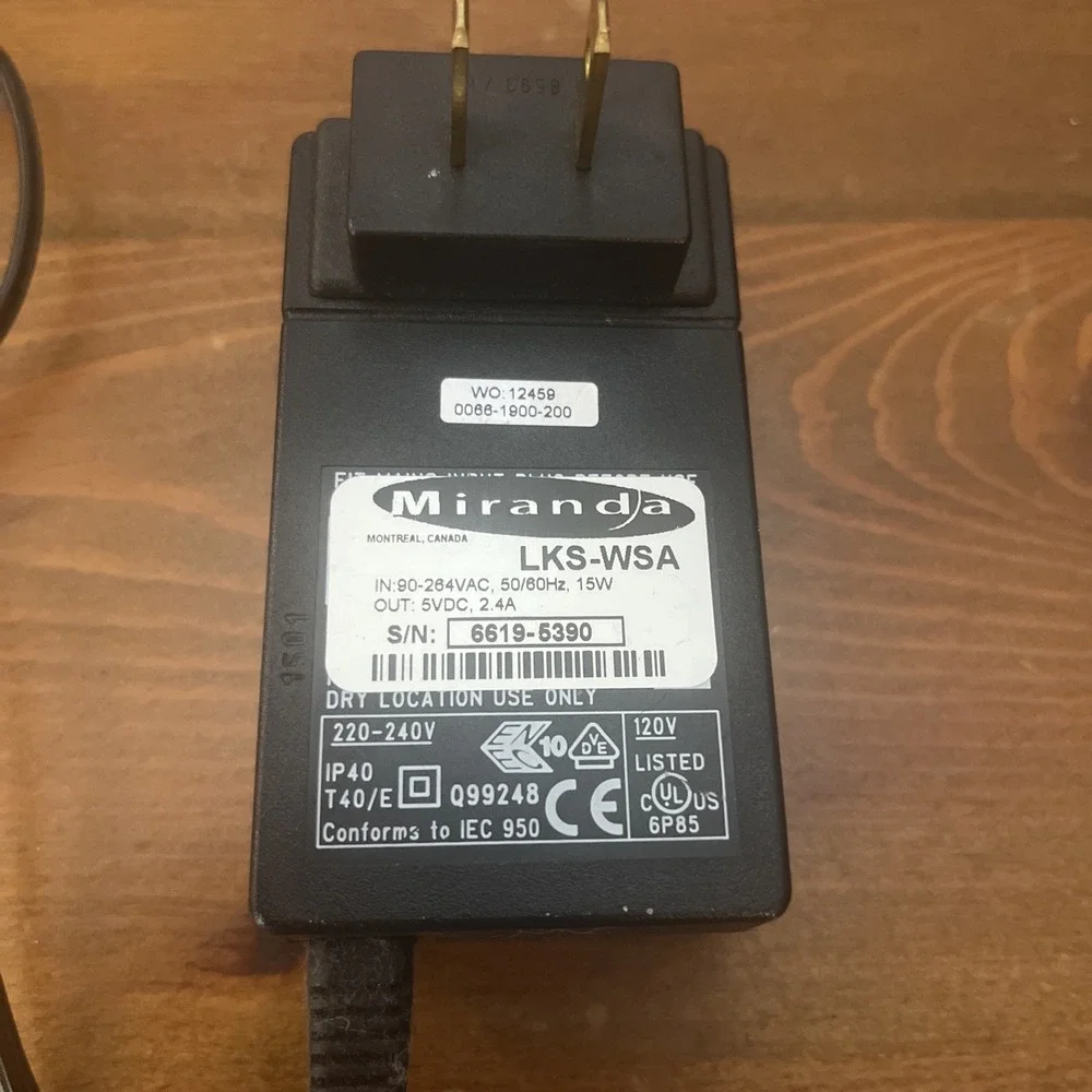 Miranda picoLink‎ SDM-271p SDI -not Tested